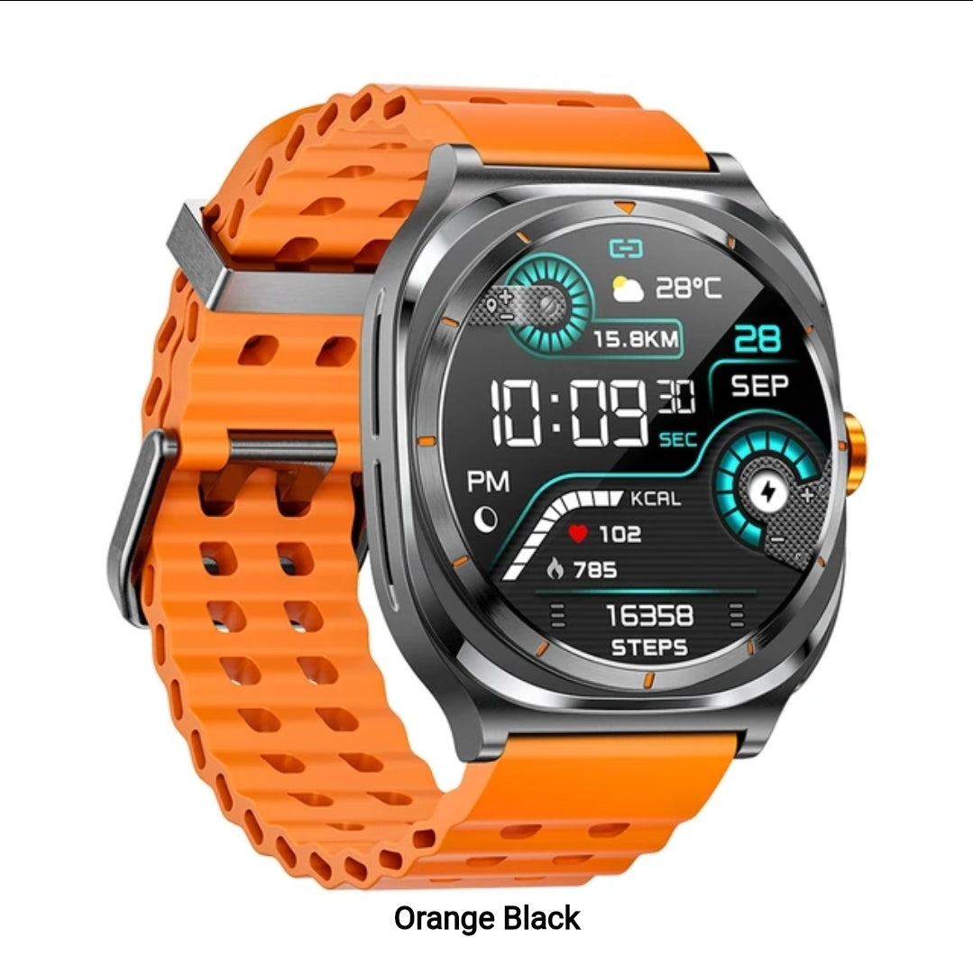 2-in-1  Smartwatch with Wireless Earbuds-Fitness & Lifestyle  Combo