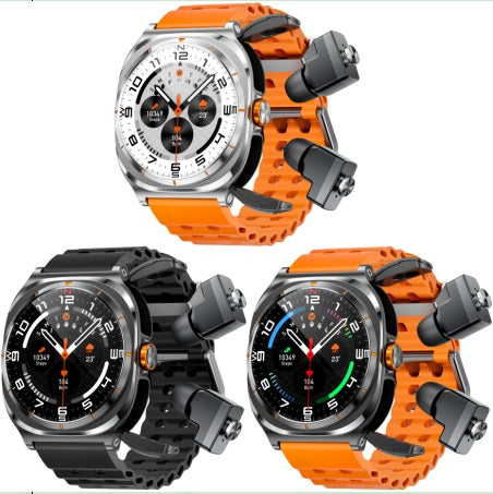 2-in-1  Smartwatch with Wireless Earbuds-Fitness & Lifestyle  Combo